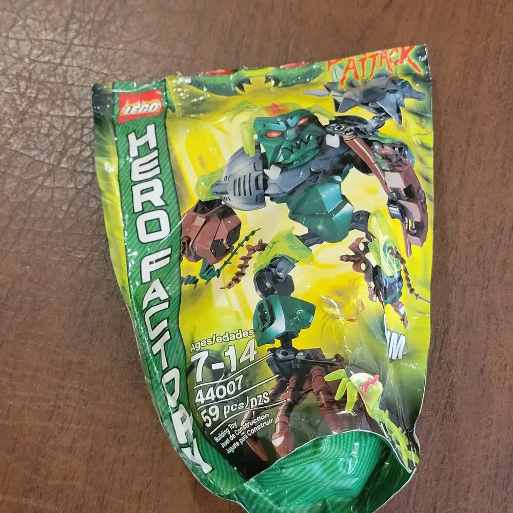 Lego 44007 Hero Factory Brain Attack OGRUM New in factory sealed polybag